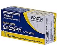 Epson SJIC22PY -Jaune - original - cartouche d'encre - pour TM C3500