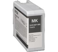 Epson SJIC36P(MK) - 80 ml - noir - original - cartouche d'encre - pour ColorWorks CW-C6000A, CW-C6000P, CW-C6500A, CW-C6500P G