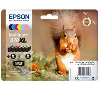 Epson Squirrel Multipack 6-colours 378XL Claria Photo HD Ink