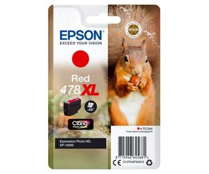 Epson Squirrel Singlepack Red 478XL Claria Photo HD Ink ink cartridge