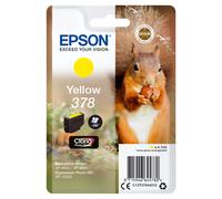 Epson Squirrel Singlepack Yellow 378 Claria Photo HD Ink