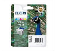 Epson T001 Cartouche d'encre d'origine 1 x couleur (cyan, magenta, jaune, cyan clair, magenta clair) 330 pages