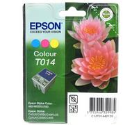 Epson T014 Cartouche Original Couleur Stylus Color 480/580/C20UX/C40UX [ Abox ]
