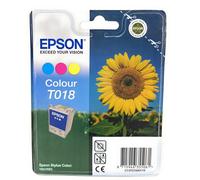 Epson T018 Cartouche D'Origine Couleur Pour Stylet Couleur 680/685 [A Boîte ]