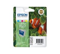 Epson T027 - Couleur (cyan, magenta, jaune, cyan clair, magenta clair) - original - réservoir d'encre - pour Stylus Photo 810, 820, 830, 830U, 925, 935