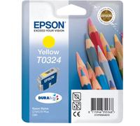 Epson T0324 Yellow Ink Cartridge - Retail Pack (untagged)