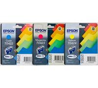 Epson T0422/T0423/T0424 Original Cyan/Magenta/Jaune Stylet C82/CX5200