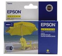 Epson T0444 - 13 ml - haute capacité - jaune - original - cartouche d'encre - pour Stylus C64, C66, C84, C84N, C84wifi, C84WN, C86, CX3600, CX3650, CX4600, CX6400, CX6600