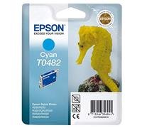 Epson T0482 Cartouche d'encre d'origine 1 x cyan 430 pages