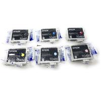 Epson Seahorse Multipack "Hippocampe" (T0487) - Encres QuickDry N, C, Cc, M, Mc, J