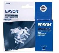 Epson T0548 - 13 ml - noir mat - original - blister - cartouche d'encre - pour Stylus Photo R1800, R800 Noir mat G