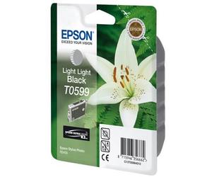Epson T0599 "Lys" Cartouche d'encre Gris clair - 520 Pages - C13T05994010