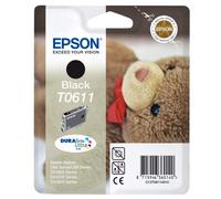 Epson T0611 cartouche d'encre Noir authentique C13T06114010 (TVA incluse)