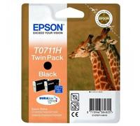 Epson T0711H Durabrite Ultra Noir 2 Cartouches