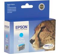 Epson T0712 Cartouche d'encre Cyan - 345 Pages - C13T07124012