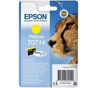Epson T0714 cartouche d'encre Jaune authentique C13T07144012 (TVA incluse)