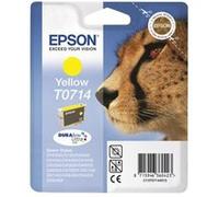 Epson T0714 - Jaune - original - cartouche d'encre - pour Stylus DX9400, SX115, SX210, SX215, SX218, SX415, SX515, SX610; Stylus Office BX310, BX610 Jaune G
