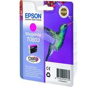 Epson Cartouche d'encre T0803 (C13T08034011) Claria Photo HD Colibri Magenta Originale