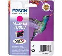 Epson Cartouche jet d'encre d'origine C13T080340 Magenta Amazon Dash Replenishment est prêt, Taille Unique