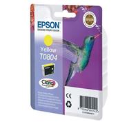 Epson T0804 - 7.4 ml - jaune - original - blister - cartouche d'encre - pour Stylus Photo P50, PX650, PX660, PX700, PX710, PX720, PX730, PX800, PX810, PX820, PX830