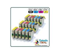 EPSON T0807 : Lot 18 cartouches compatible Stylus Photo PX710 PX720 PX730 PX800