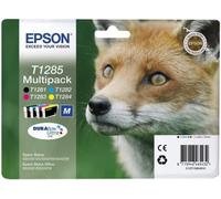 Epson Fox Multipack "Renard" (T1285) - Encre DURABrite Ultra N, C, M, J