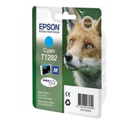 Epson T1282 - 3.5 ml - cyan - original - emballage coque avec alarme radioélectrique/ acoustique - cartouche d'encre (alternative pour : Epson T1282) - pour Stylus S22, SX230, SX235, SX420...