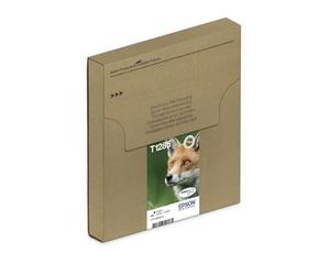 Epson T1285 Fox Genuine Multipack, 4-colours Ink Cartridges, DURABrite Ultra Ink