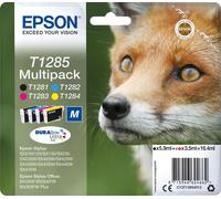 Epson T1285 Multipack - 4-pack - 16.4 ml - Noir, Jaune, Cyan, Magenta - Original - Cartouche d'encre