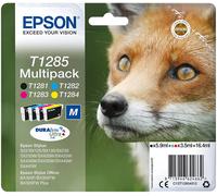Epson Fox Multipack "Renard" (T1285) - Encre DURABrite Ultra N, C, M, J