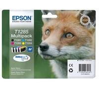 Epson Fox Multipack "Renard" (T1285) - Encre DURABrite Ultra N, C, M, J