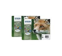 Epson T1285 x2 Pack de 8 Cartouche d'encre Assorti
