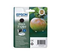 Epson T1291 - 11.2 ml - noir - original - blister - cartouche d'encre - pour Stylus SX230, SX235, SX430, SX438; WorkForce WF-3010, 3520, 3530, 3540, 7015, 7515, 7525