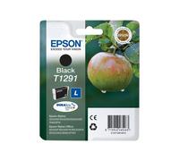 Epson T1291 - 11.2 ml - noir - originale - blister - cartouche d'encre - pour Stylus SX230, SX235, SX430, SX438; WorkForce WF-3520, 3530, 3540, 7015, 7515, 7525