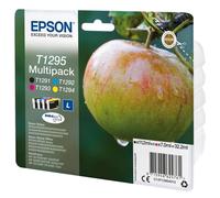 Epson Apple Multipack "Pomme" (T1295) - Encre DURABrite Ultra N, C, M, J