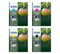 Epson Apple Multipack "Pomme" (T1295) - Encre DURABrite Ultra N, C, M, J