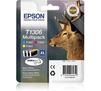 Epson T130 Multipack de cartouche couleurs - C13T13064012