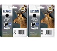 Epson T1301 x2 Cartouche d'encre Twin pack Noir