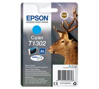 Epson T1302 XL Cartouche d'encre Cyan Original C13T13024012