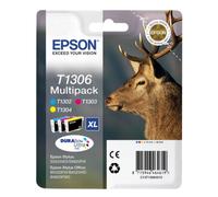 EPSON T1306 MULTIPACK ORIGINAL CIANO MAGENTA JAUNE WF-520DWF/7015WF/WF-7525