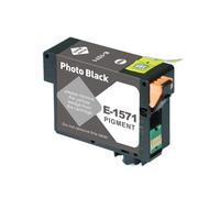 Epson T1571 Cartouche d'encre photo pigmentaire noire générique - Remplace C13T15714010