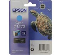 Epson T1572 XL cartouche d'encre Cyan authentique C13T15724010 (TVA incluse)