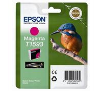 Epson T1593 Cartouche d'encre d'origine pour Stylus Photo R2000 Magenta Amazon Dash Replenishment est prêt