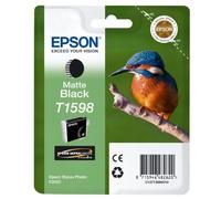 Epson T1598 Cartouche d'encre d'origine pour Stylus Photo R2000 Noir mat Amazon Dash Replenishment est prêt