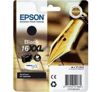 EPSON T1681 Cartouche Originale Noir 16XXL Workforce WF-2660DWF/WF-2760DWF
