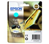 Epson T16XL Cartuccia Originale Ciano Alta Efficienza per Stampanti