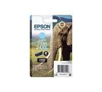 EPSON T2435 XL - Cyan Clair Cartouche d'encre Eléphant (C13T24354012) pour XP-55