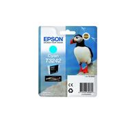 Epson T3242 - 14 ml - cyan - originale - cartouche d'encre - pour SureColor P400, SC-P400