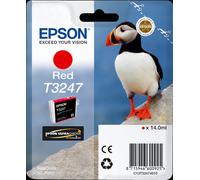 Epson T3247 cartouche d'encre Rouge authentique (TVA incluse)