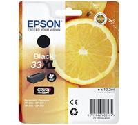 Epson T33XL Cartouche jet d'encre Capacité 12,2 ml Noir Réf C13T33514010 153387